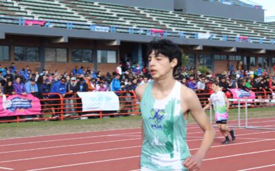 Juegos Bonaerenses 2023 – Benjamin Gutierrez participo en 100 metros con vallas