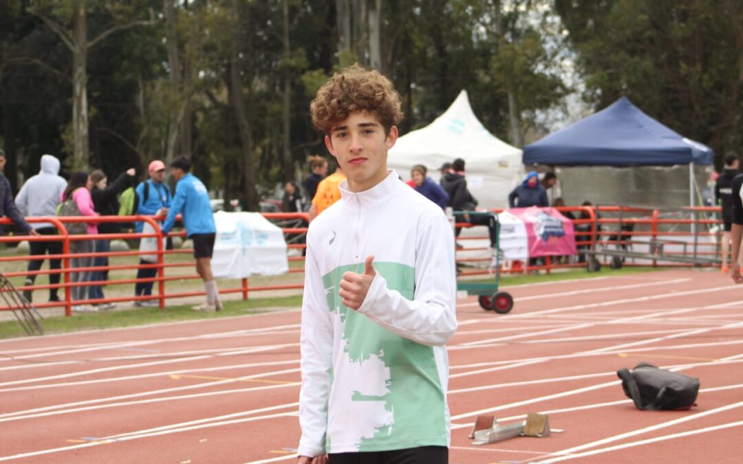 Nacional Sub 16 de Atletismo – Eros Castiglioni Perez 6° en 295 metros con vallas