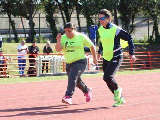 Leticia Llaneza entrenadora técnica del equipo de Pcia. de Buenos Aires en los Evita