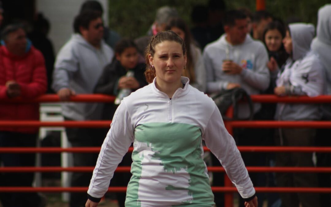 Nacional Sub 16 de Atletismo – Merlina Gimenez 6° y Jimena Moriame 11° en lanzamiento de bala