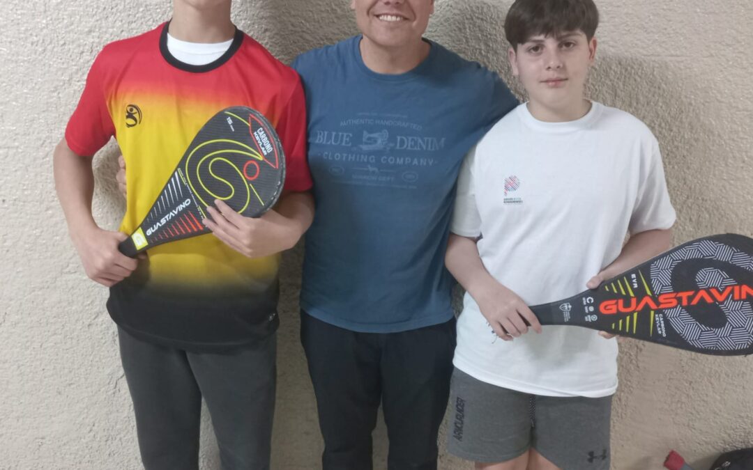 Juegos Bonaerenses 2023 – Vicente Carrera y Gabriel Hernandez finalistas en Paleta
