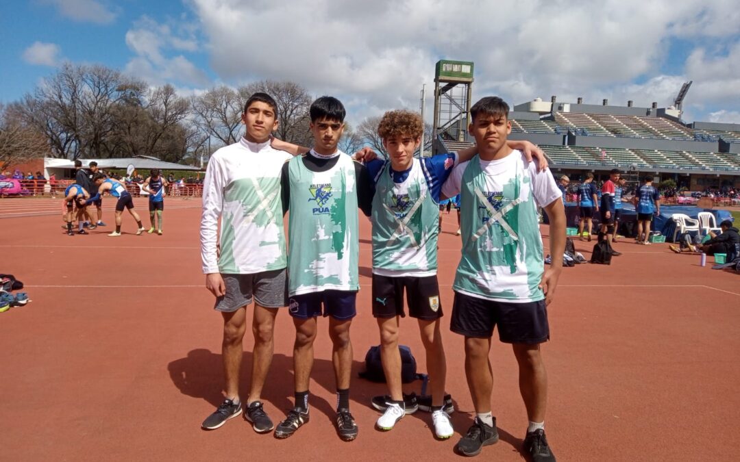 Juegos Bonaerenses 2023 – Posta masculina Sub 16, 5° en la serie