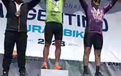 Rural Bike: Ismael Vedoya subcameon de MTB Debutantes en el Argentino de General Acha, La Pampa
