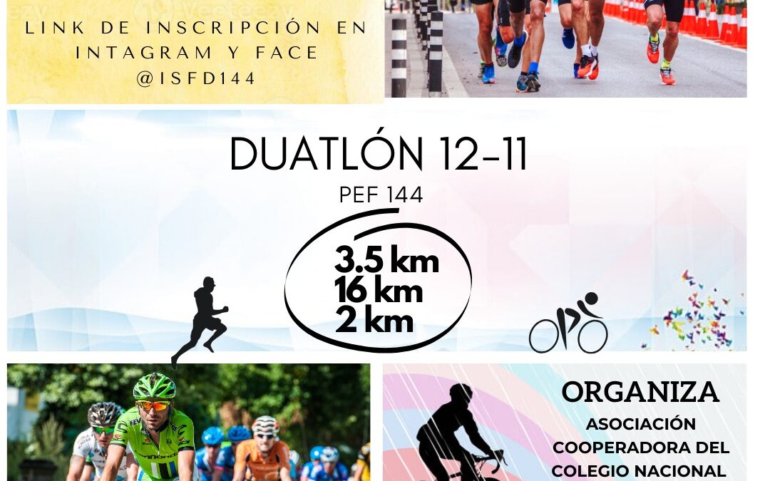 DUATLÓN PEF 144 – Cambio de fecha