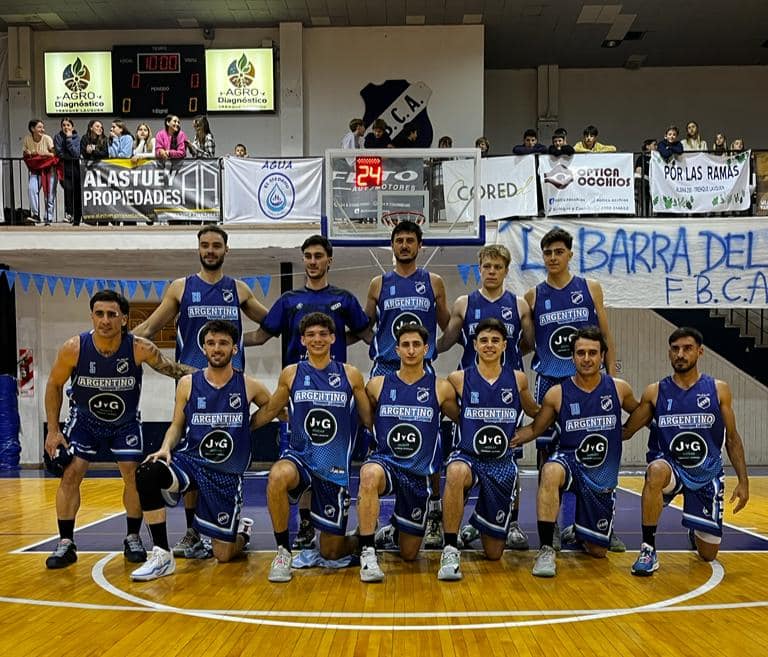 Pre Federal de Basquet – Gano FBC Argentino y es puntero