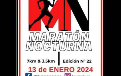 Atletismo: Confirman fecha de la 22da edicion de la Maraton Nocturna en Pehuajo, el sabado 13 de enero