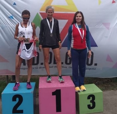 Susana Tavoloni gano Campeonato Nacional Master distancia Milla urbana