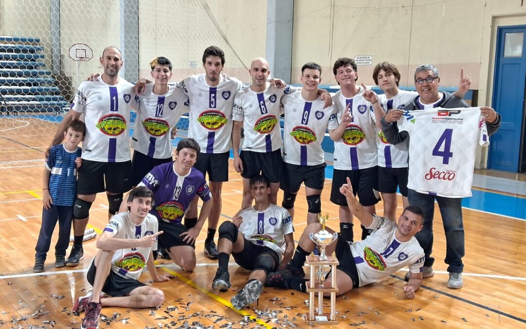 LIGA DE VOLEY MASCULINA TRENQUE LAUQUEN – Deportivo Argentino de Pehuajo Campeon Torneo Clausura 2023