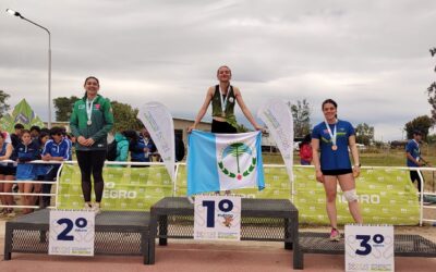 Atletismo: Segunda dorada para Salvucci en los Juegos de la Araucania en Neuquen