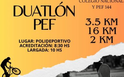 Duatlon. Se anuncia una prueba solidaria este domingo 12 en Trenque Lauquen