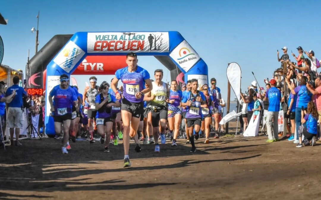 Vuelta al Lago Epecuén 2023 – Andrea Changazzo gano los 21K y Luciana Villamil fue 2° en 10K