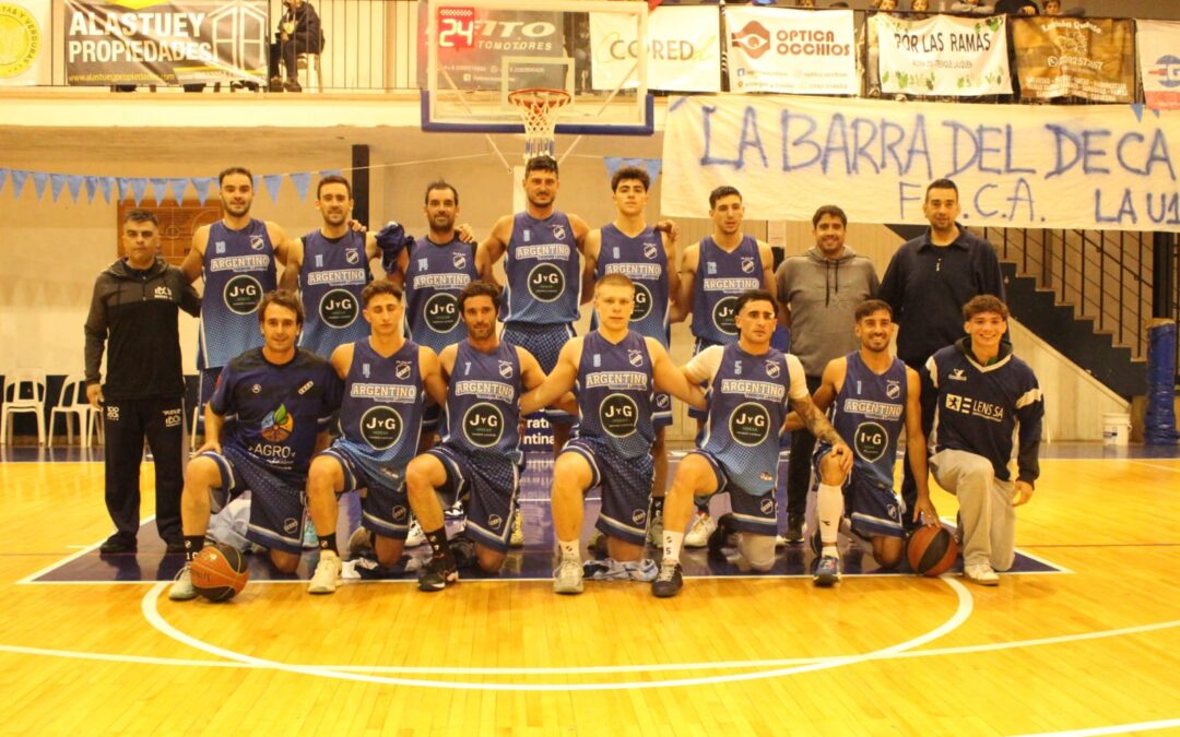 ABTL – FBC Argentino arranco las semifinales con triunfo