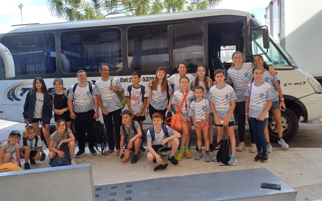 El viernes, Barrio Alegre participo en un encuentro de Atletismo en 30 de Agosto