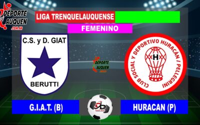 LTF Femenino 1° Division – Sintesis: G.I.A.T. de Beruti 0 Huracan de Pellegrini 3