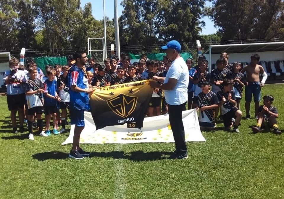 Infantiles de Monumental viajaron a Sierra de la Ventana