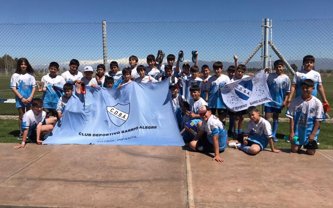 Infantiles de Barrio Alegre estuvieron en Mendoza