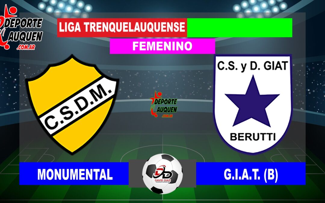 LTF Femenino 1° Division – Sintesis: Monumental 2 G.I.A.T. de Beruti 0