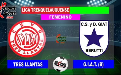 LTF Femenino 1° Division – Sintesis: G.I.A.T. de Beruti 1 Tres Llantas 0