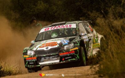 Rally nacional: Alejandro Cancio con el Skoda arranco dominando la mañana del sabado en Entre Rios