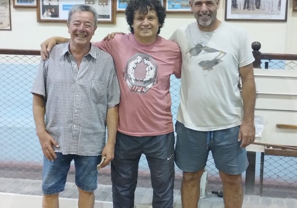 Bochas: El trío Abel Lobos, Mario Goya y Fabián Luna los campeones