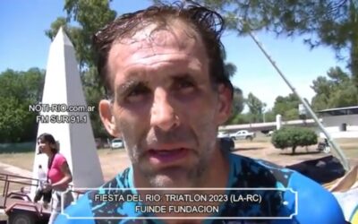 Andres Darricau gano Triatlon en La Adela