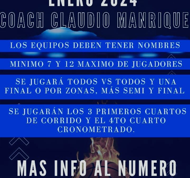 Abierta la inscripcion para Torneo de Verano de Basquet en FBC Argentino