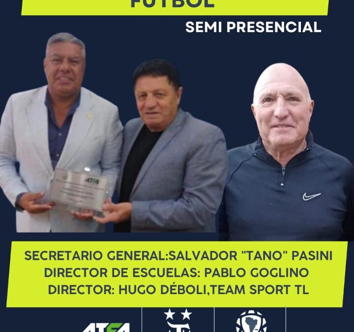 Se abre escuela de Director Tecnico de Futbol en Trenque Lauquen