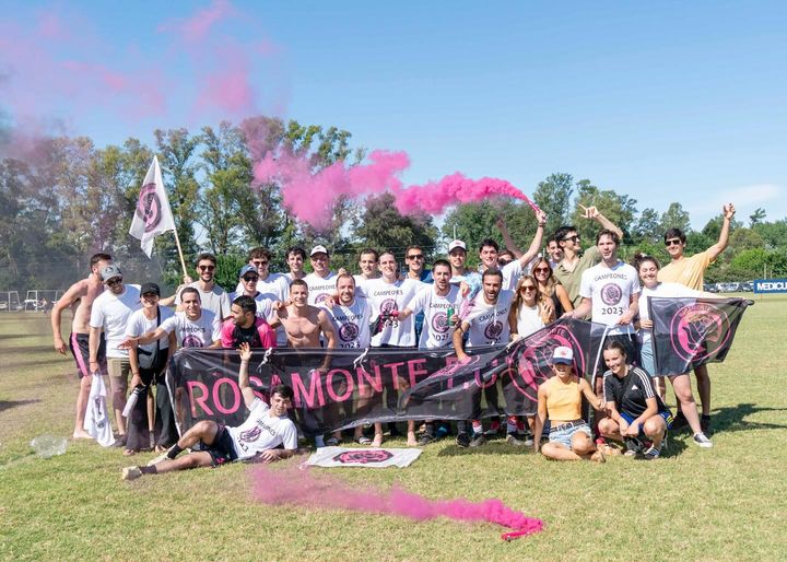 Rosamonte FC (ex jugadores de la Liga Trenquelauquense) Campeon en Pilar