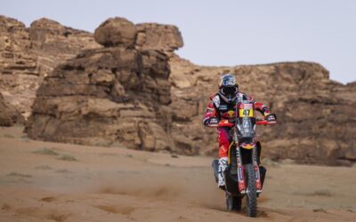 Dakar: El argentino Kevin Benavides heredo la victoria en motos en la etapa 3