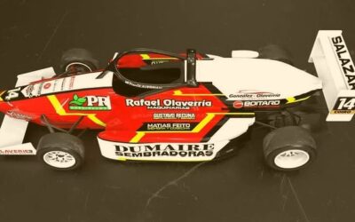 Formula 3 Metropolitana: Presentaron el diseño del auto de Francisco Olaverria, el piloto de Salazar
