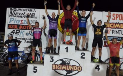 Ciclismo regional: Nuevo podio de Javier Lobosco, esta vez el jueves a la noche en Azul