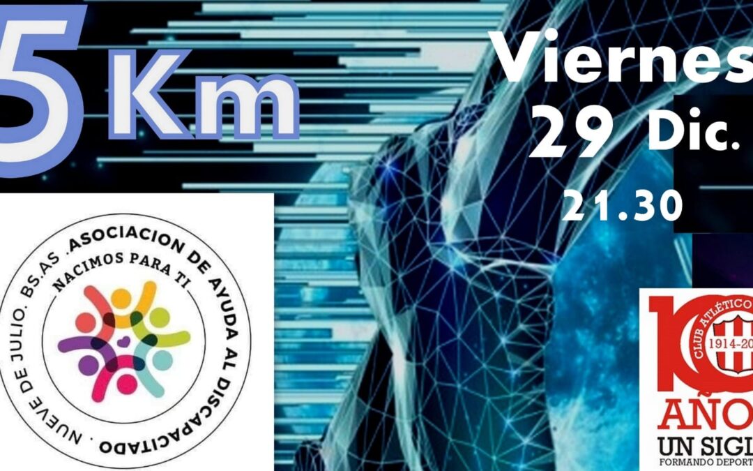 5K en 9 de Julio – Giuliana Antelo 3° y Manuel Amicone 4°