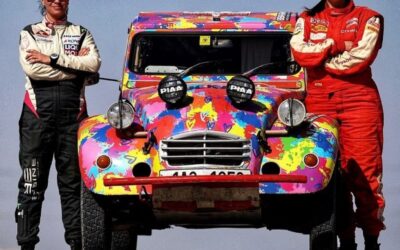 Dakar: Por primera vez en la historia, un Citron 2CV finalizo la exigente prueba