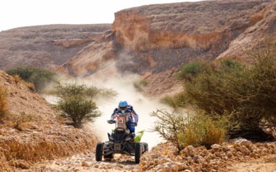 Dakar: Gran labor de Yacoponi y Aldujar en la quinta etapa en Arabia Saudita