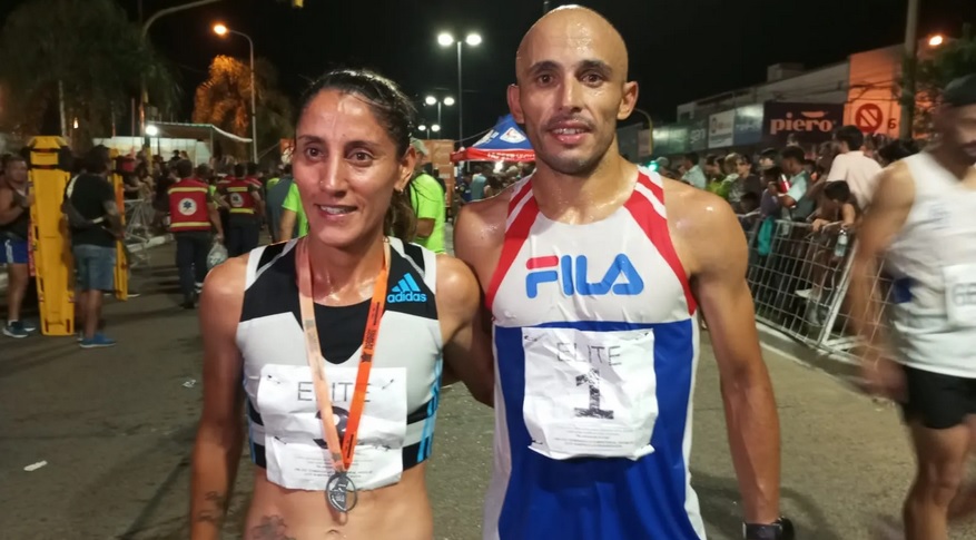 Atletismo: Martín Méndez y Rosa Godoy ganaron la 45º edición del Maratón de Reyes de Concordia