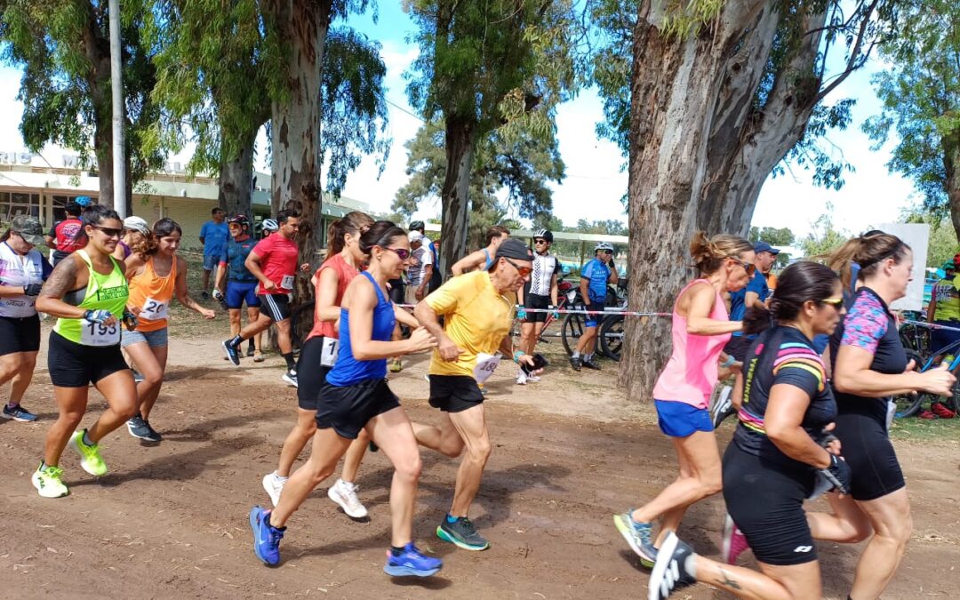 Duatlon en General Villegas – Elisa Zemma y Fernando Rodriguez Mera ganaron su categoria