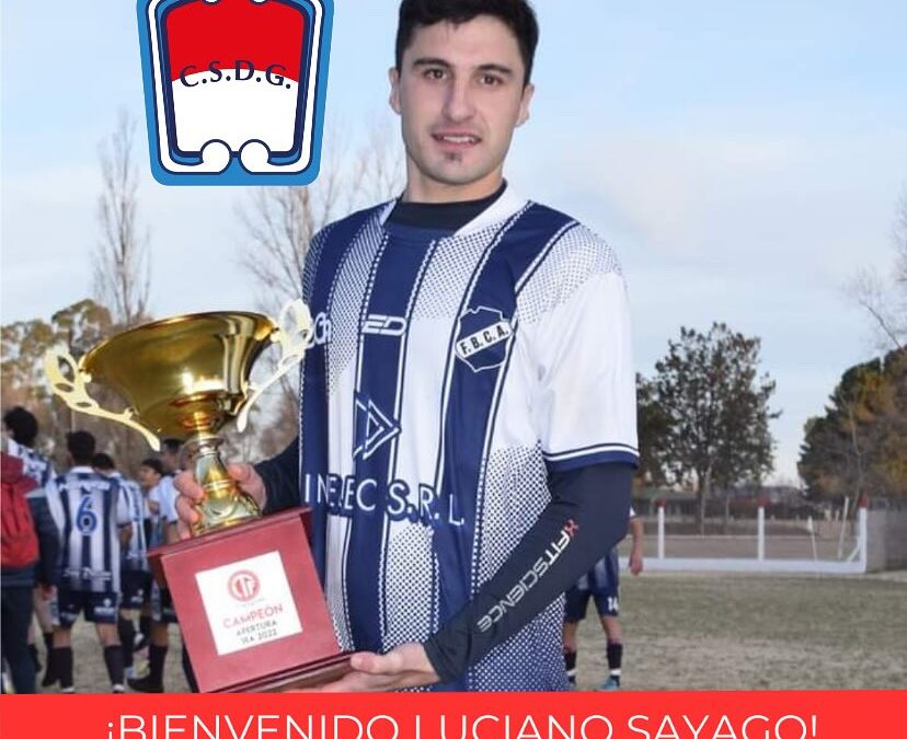 Social y Deportivo Garré anuncio la incorporcion de Luciano Sayago