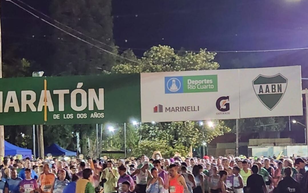 Maratón de los Dos Años en Rio Cuarto – Angelina Reyes 6° en la general y 3° en categoria. Angela Goyeneche 3° en su categoria.