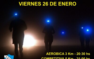 Atletismo: Hoy viernes, la 3ra Edición de la Carrera Nocturna en Barrio Alegre