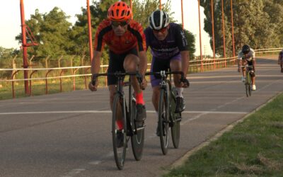 Ciclismo: Reunion regional en Trenque Lauquen, ganaron Alejandro Lobosco y la debutante Agustina Cepeda