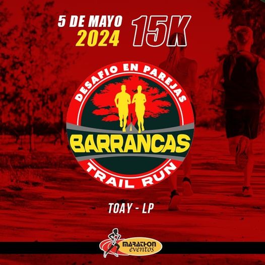 DESAFÍO EN PAREJAS – BARRANCAS TRAIL RUN – 15 KM