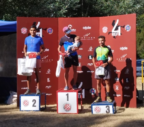 Patricio Gonzalez, con record, gano en Bariloche. Fran Peña fue tercero