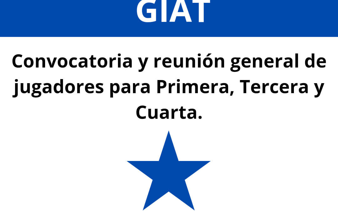 G.I.A.T. de Beruti comienza entrenamientos el sabado 10 de Febrero