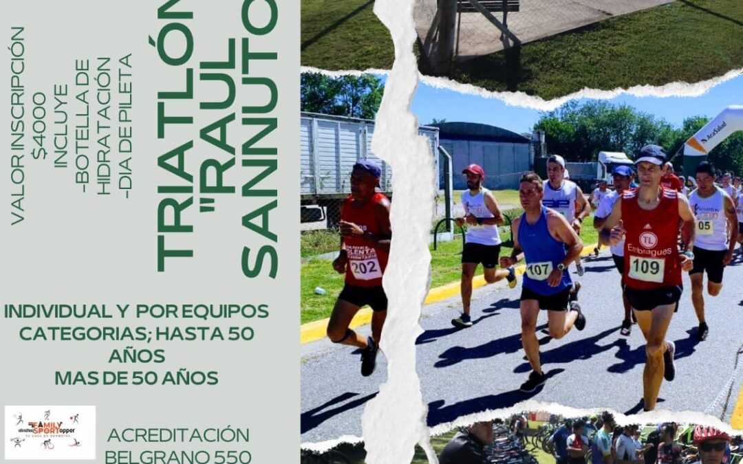Cierre de Temporada en pileta abierta Decana con un hermoso triatlon individual y por equipo
