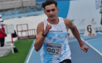 Atletismo: El velocista mendocino Agustin Pinti, con la meta de lograr marca para el Iberoamericano de Brasil