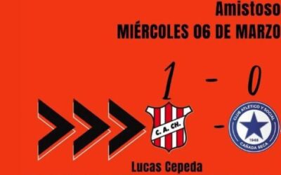 Con gol de Lucas Cepeda, Atletico Charlone gano amistoso