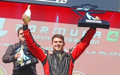 Formula 4 Nueva Generacion: En la final 2 de la fecha inicial, fue victoria para Mauro Pitetti