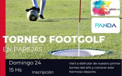 Torneo de Footgolf en Trenque Lauquen el domingo 24 de marzo. Abierta la inscripcion