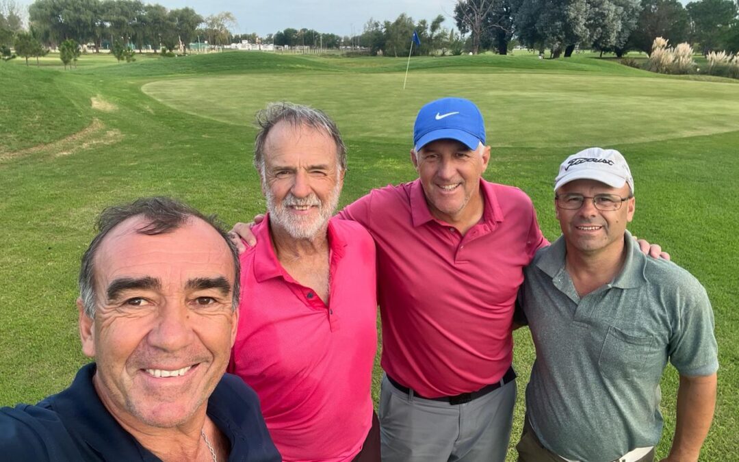 Gaston Labaronnie y Alfredo Borrego ganaron la clasificación Fourball de las Américas de Golf