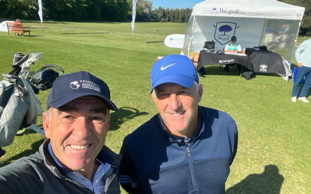 Golf: Gastón Labaronnie y Alfredo Borrrego disputaron la clasificacion para la Final Nacional del Fourball de las Américas